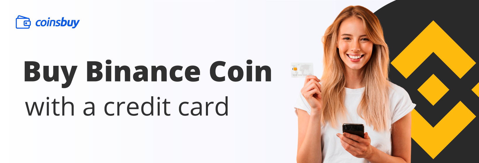 Buy Binance Coin with credit card
